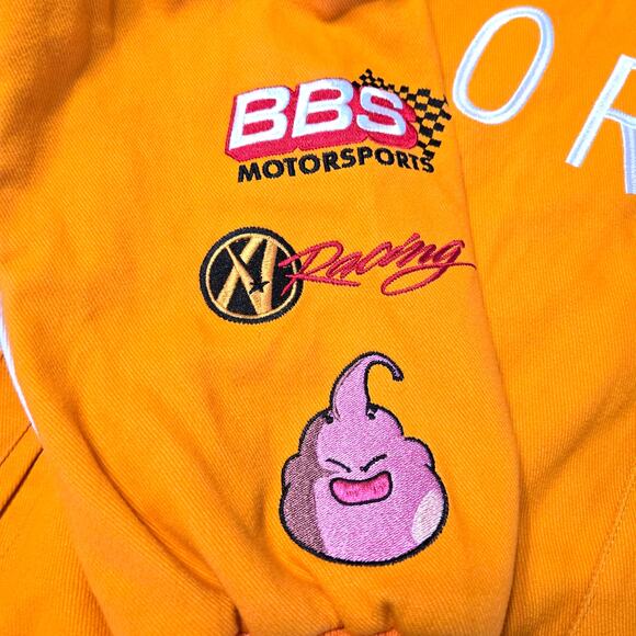 HeadGear Classics Nostalgia Co. Sz  2XL Channel Orange Racing Moto Jacket - Picture 6 of 10